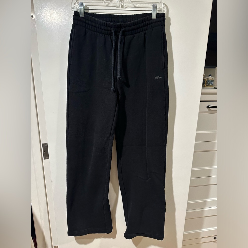 Aritiza TNA Sweatfleece Cozy Fleece Boyfriend Straight Sweatpant - Size S